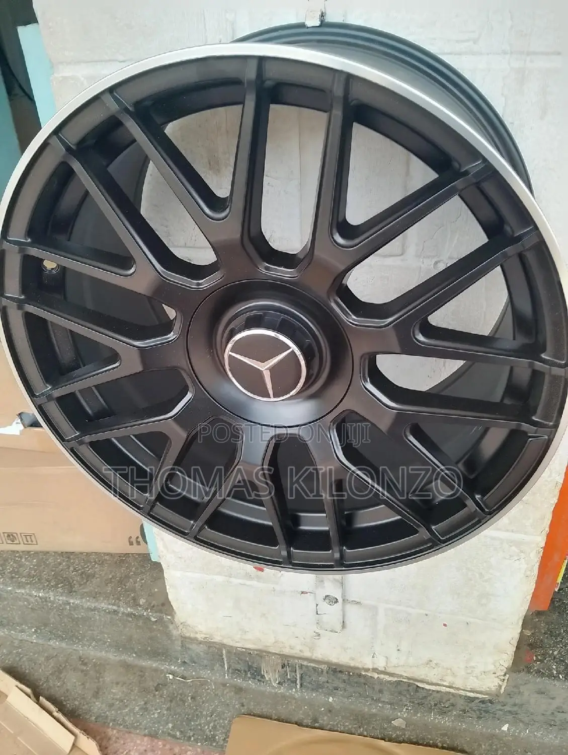 Size 18 Mercedes Benz Rims