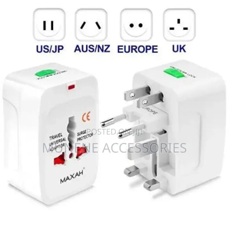 Universal Worldwide Travel Adapter Power Charger Wall Plug