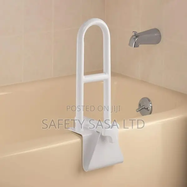 Bathtub Grab Bar Clamp on Tub Rail