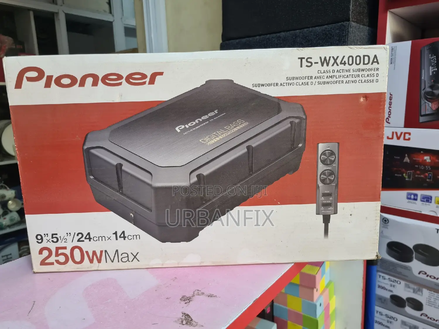 Piomeer 250 Watts TS-WX400DA Bass Underseat Subwoofer