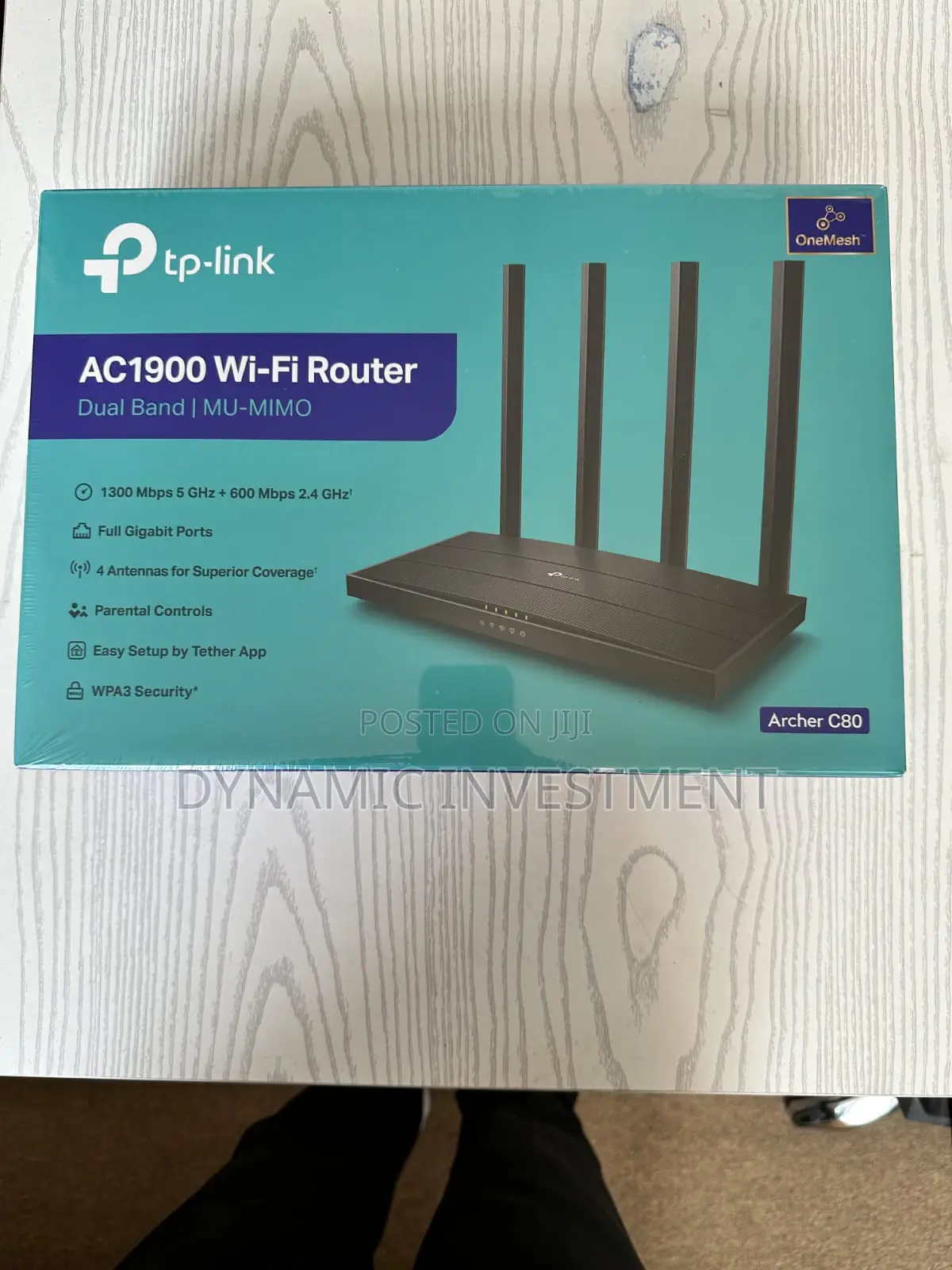 Tp Link Archer C80 AC1900 Wireless MU-MIMO Wi-Fi 5 Router