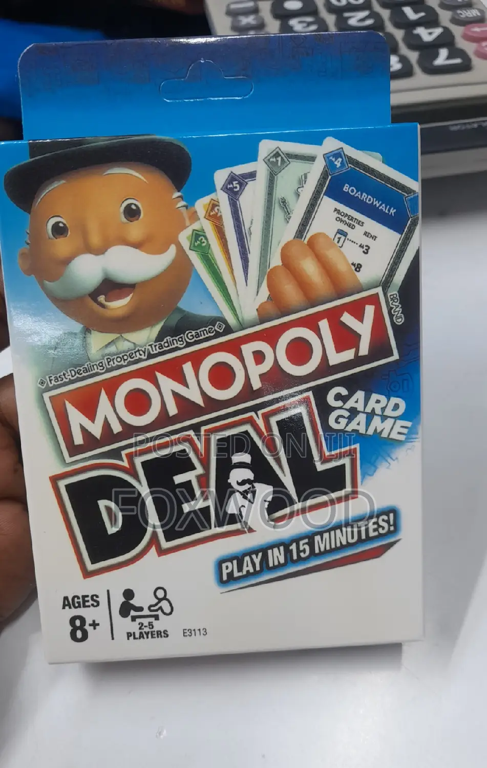 Monopoly Deal Card Game English Version