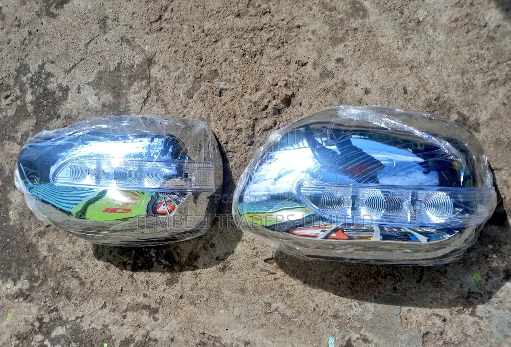 Chrome Side Mirror Covers for Toyota Prado 120
