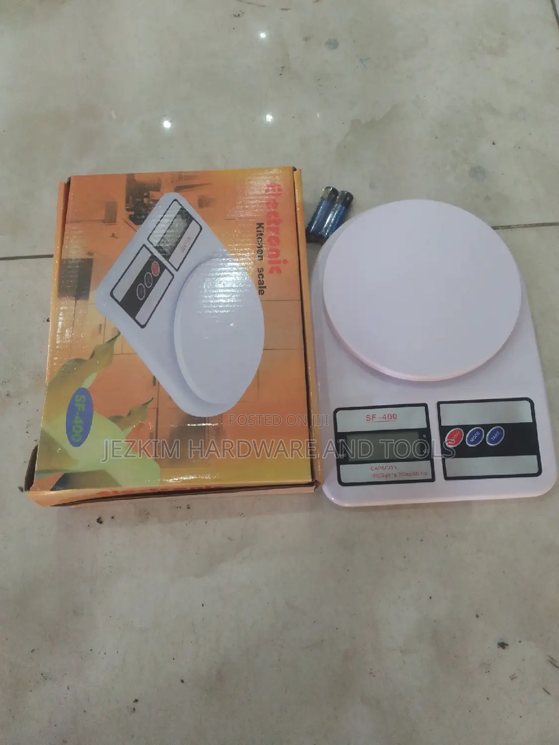 Kitchen Scale With Scaled Bowl