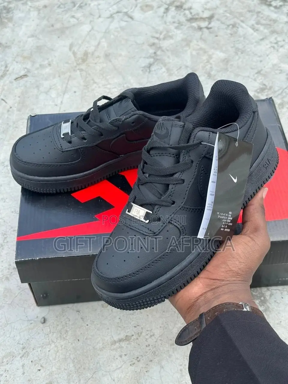 Nike Airforce Unisex Black in Colour