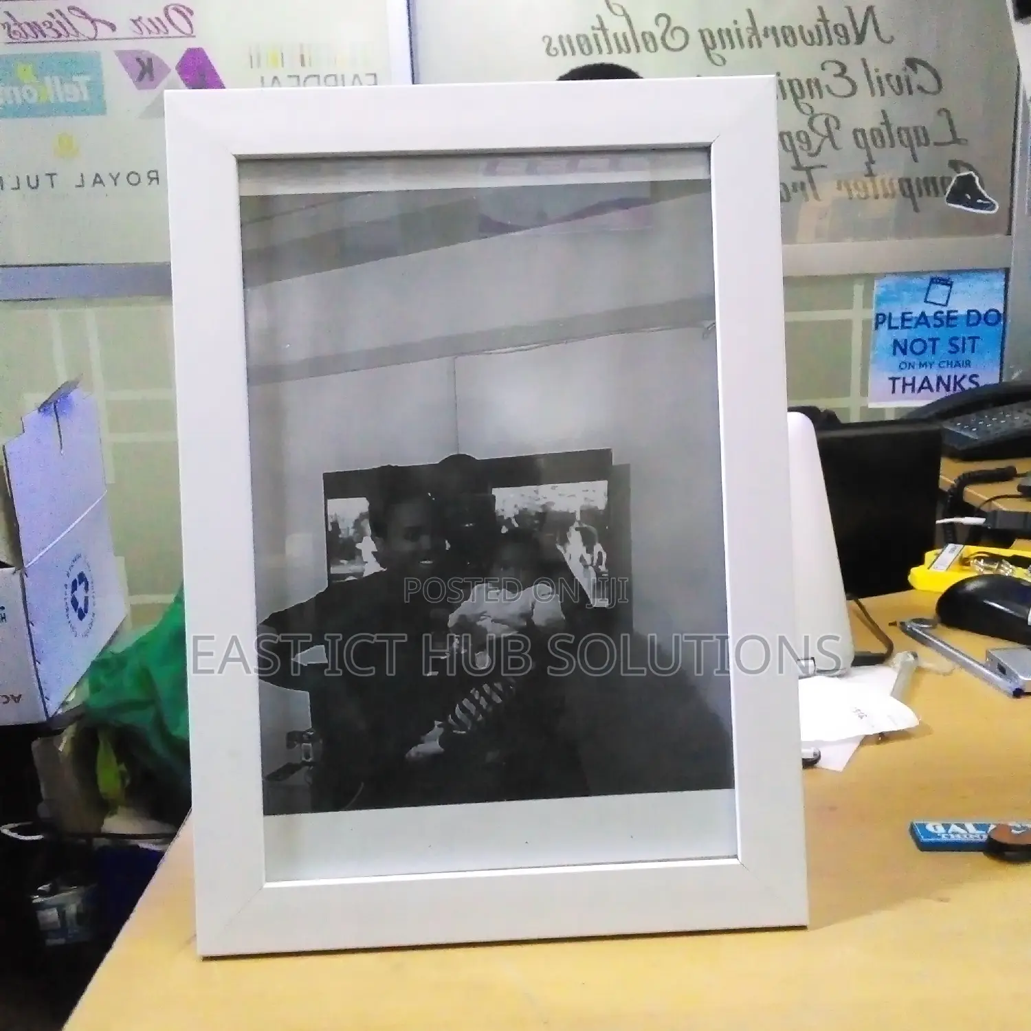 Pure White Frames All Sizes