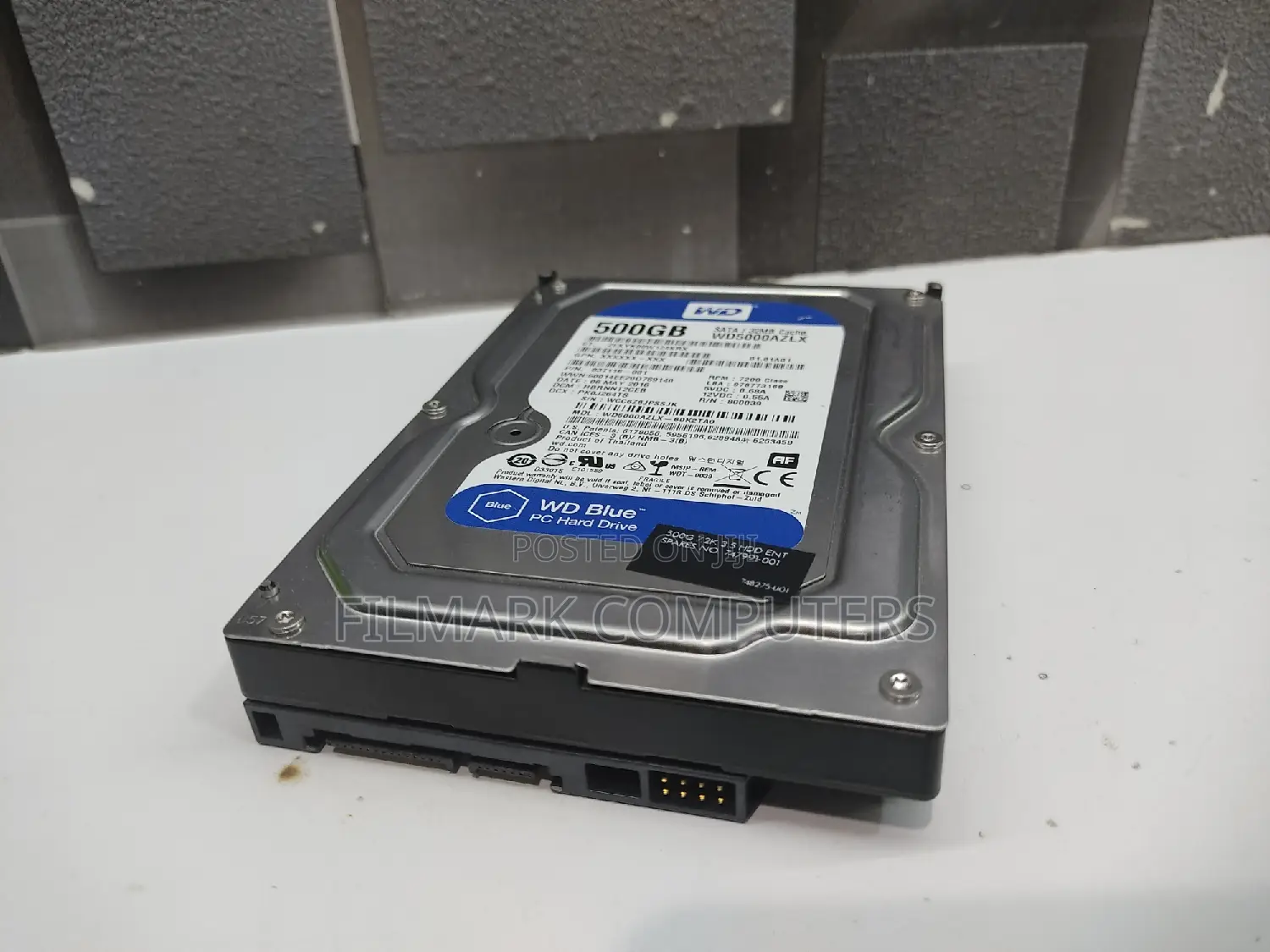 Wd Blue Hard Drive 500gb Sata / 7200rpm for Desktop
