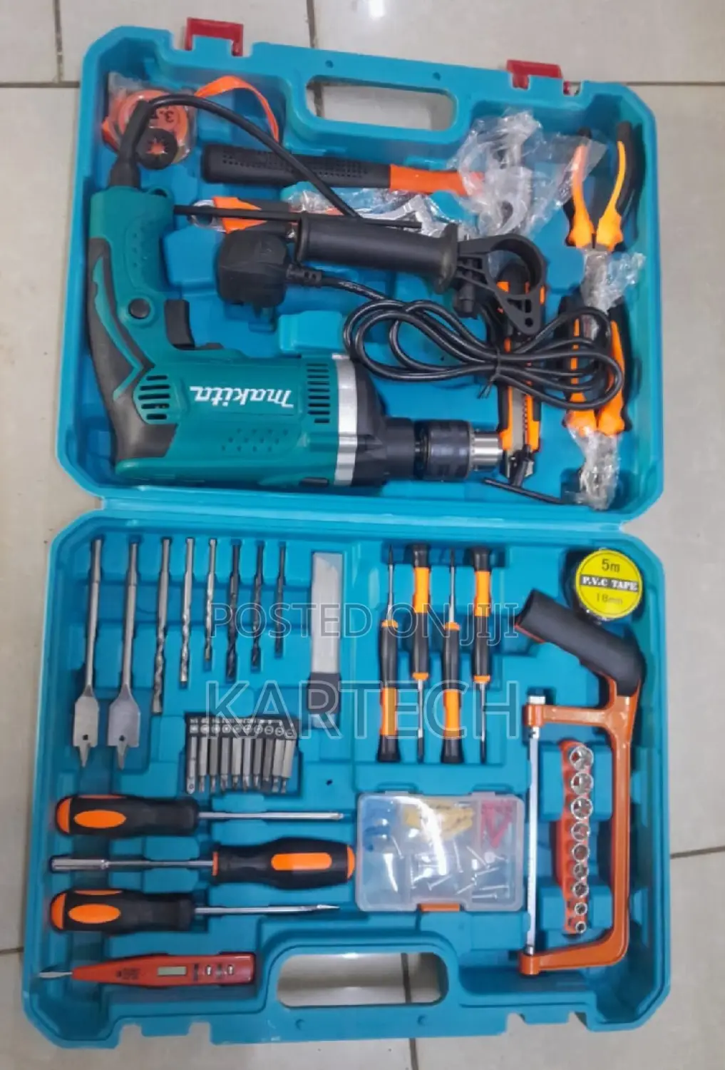 Makita Toolset Kit With 710w Impact Drill
