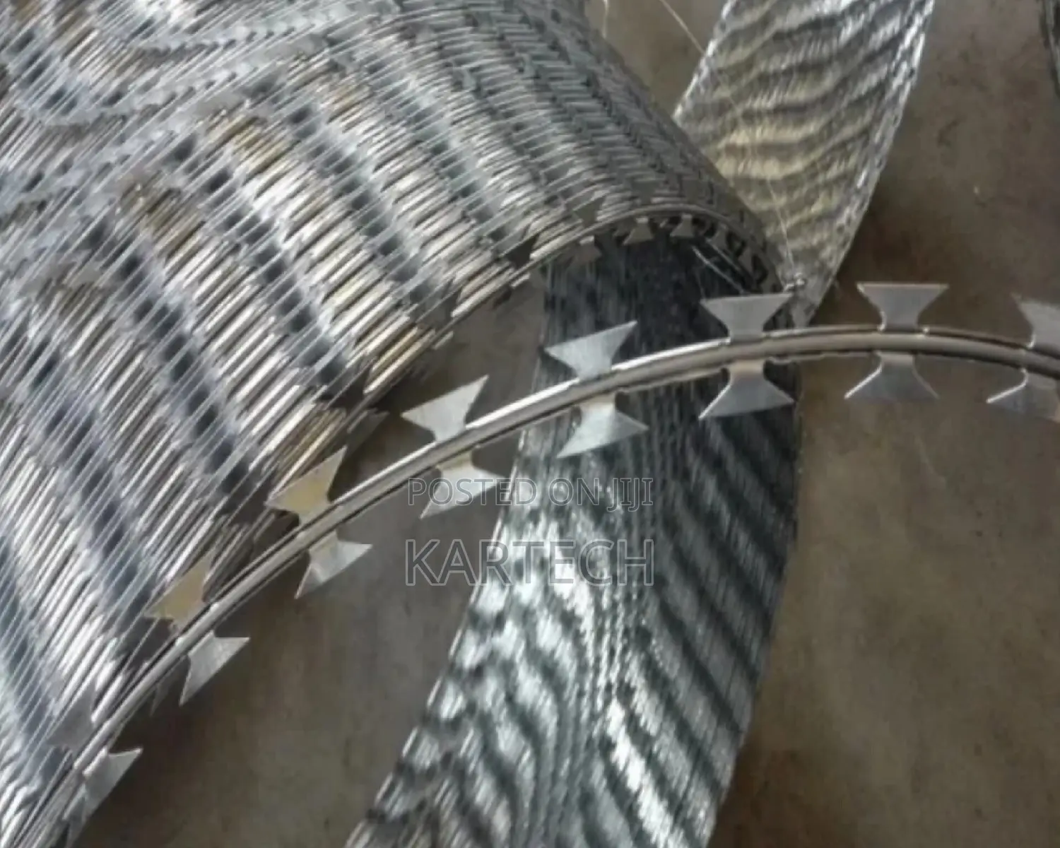 Galvanized Razor Wire- 10 Meters