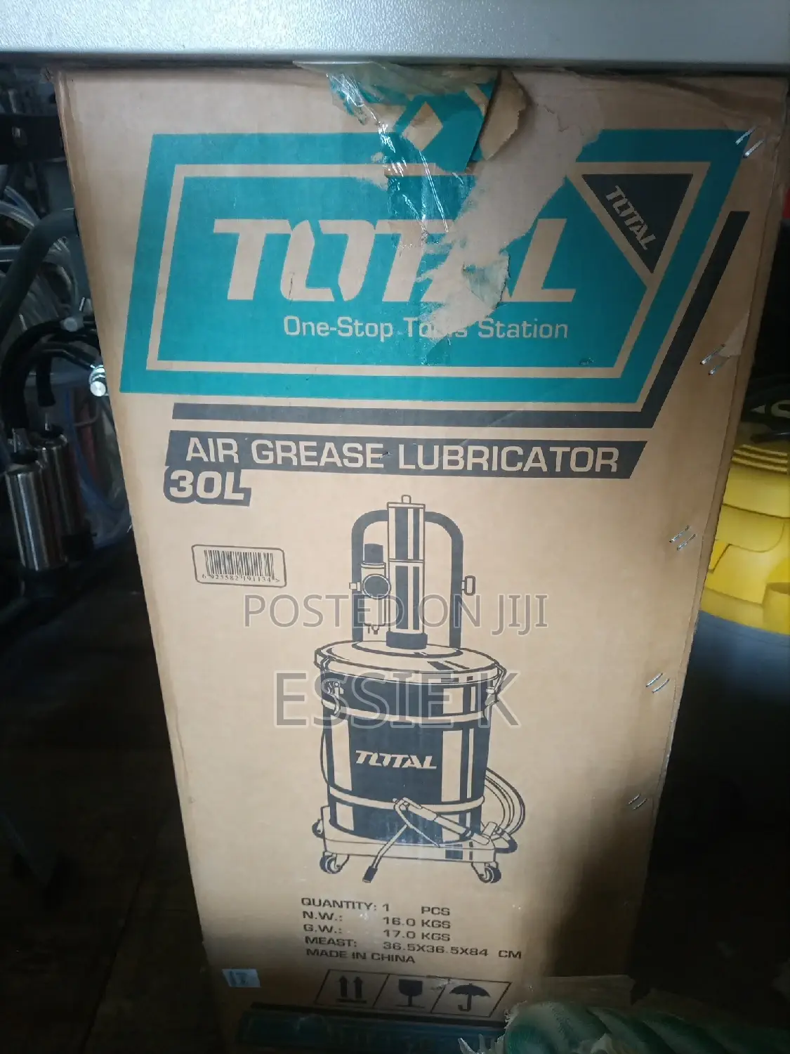 Air/Pneumatic Grease Bucket Total 30ltrs