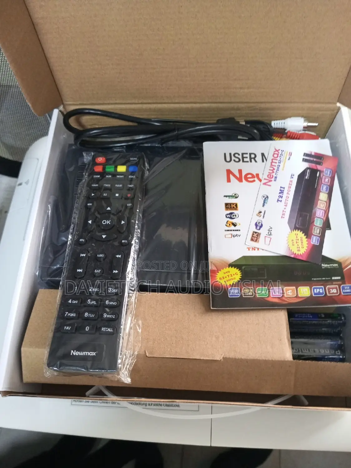 Newmax Combo Dish Decorder, Free to Air