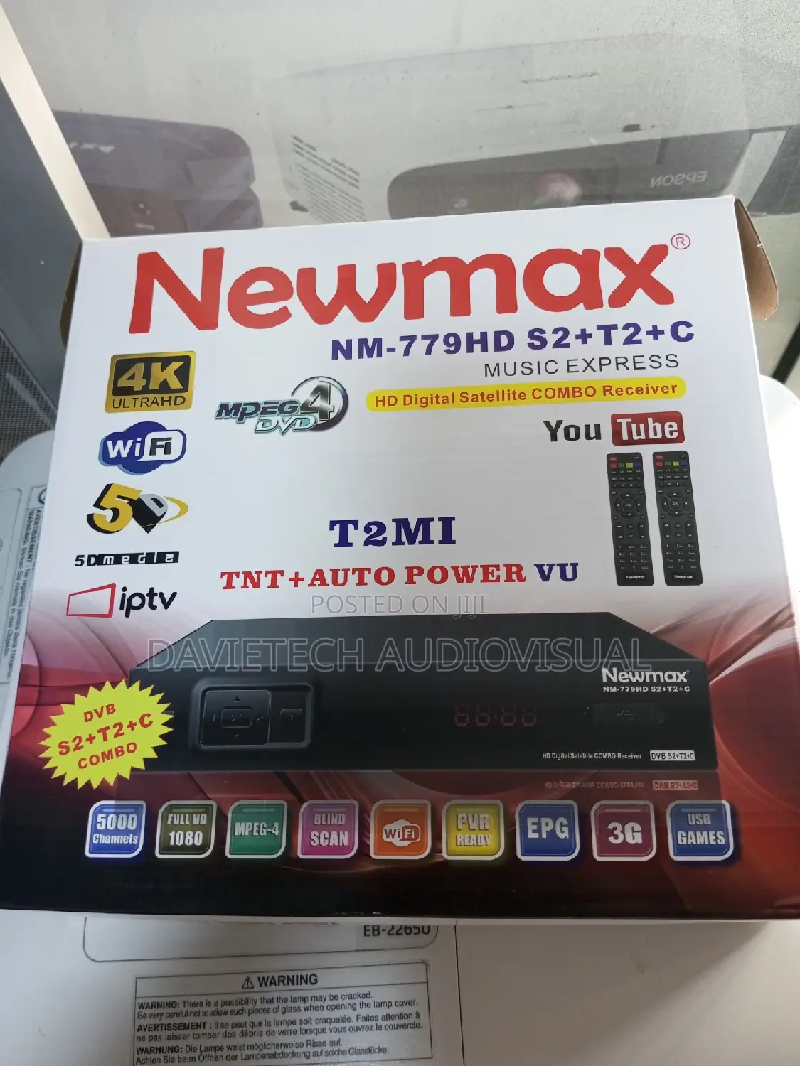 Newmax Combo Dish Decorder, Free to Air