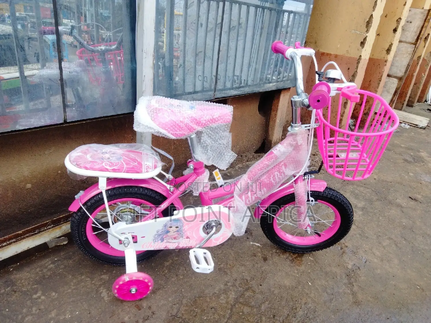 Size 12"Kids Pink in Color With Adjustable Seat