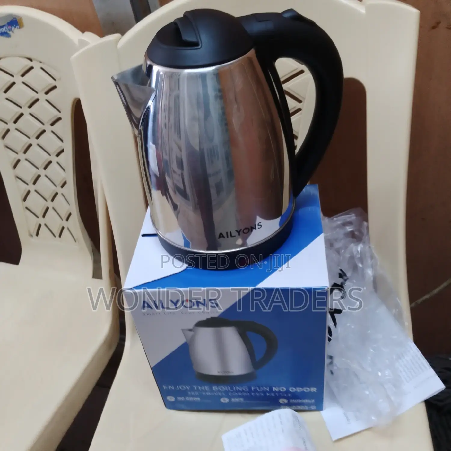 1.8 Ailyon Cordless Electric Kettle -1.8litre