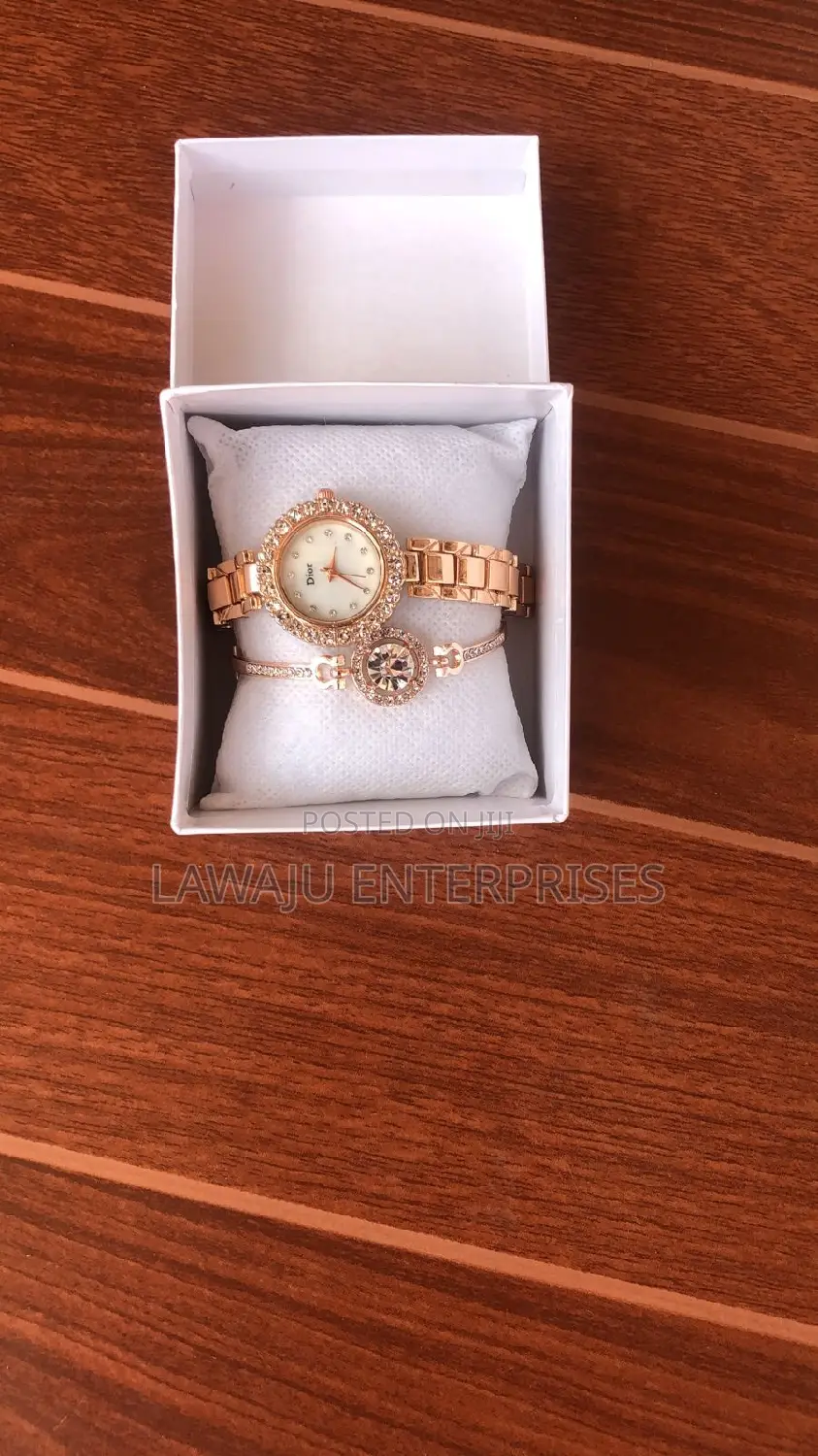 Dior Watch and Bracelet Gift Set