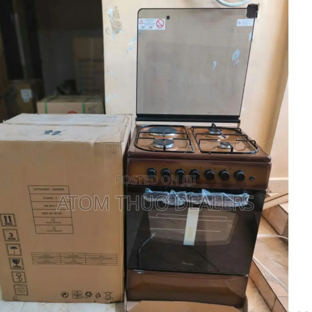 Brown RF/405 3+1 60*60 Standing Cooker With Electric Oven