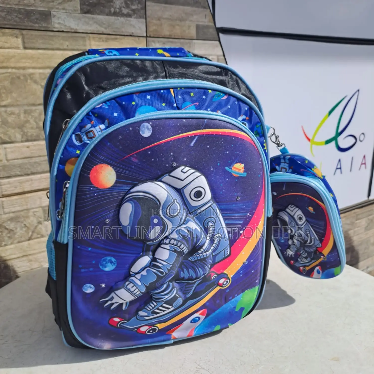 School Backpack With Pencil Pouch