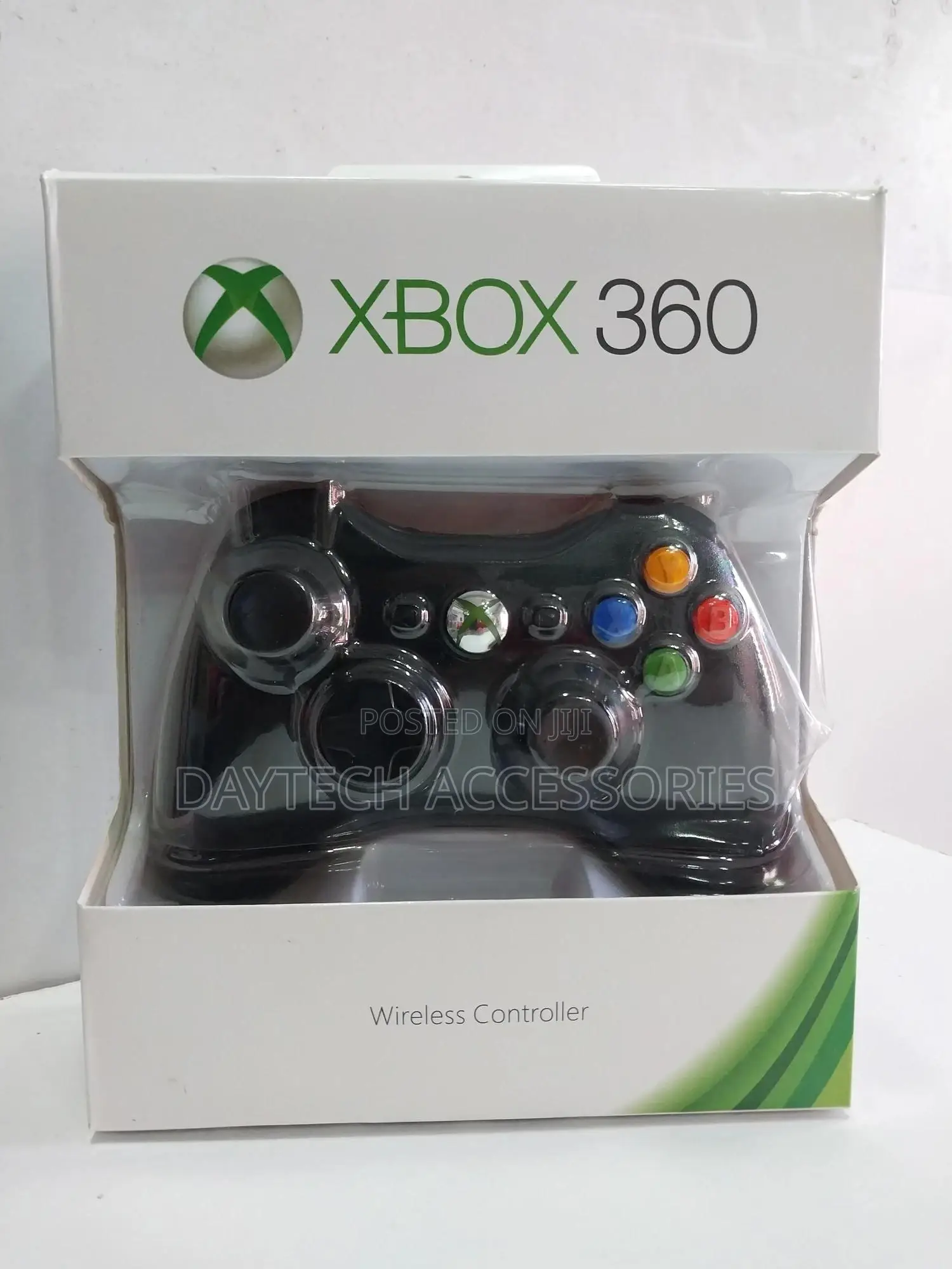 Wireless Controller for Xbox 360 Black New Xbox360