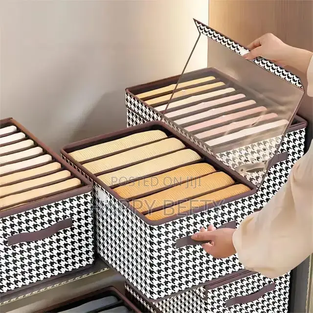 *9 Grid Wardrobe/Drawer Clothes Organizer