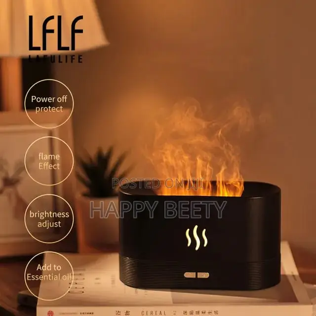 *3D Flame Aromatherapy Air Humidifier/Diffuser