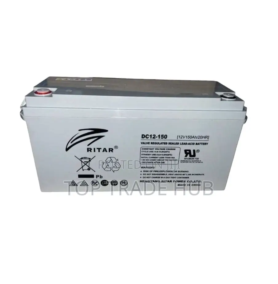 Original Ritar Solar Battery 150 Ah