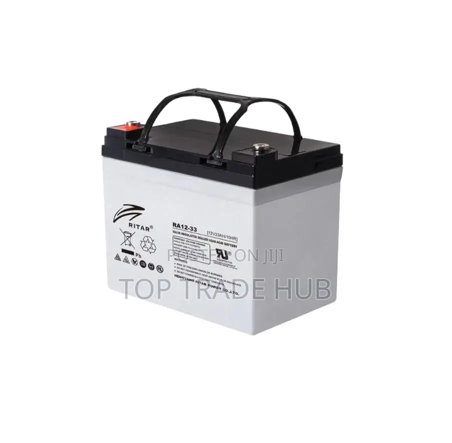 Original Ritar 33ah 12v Solar Battery