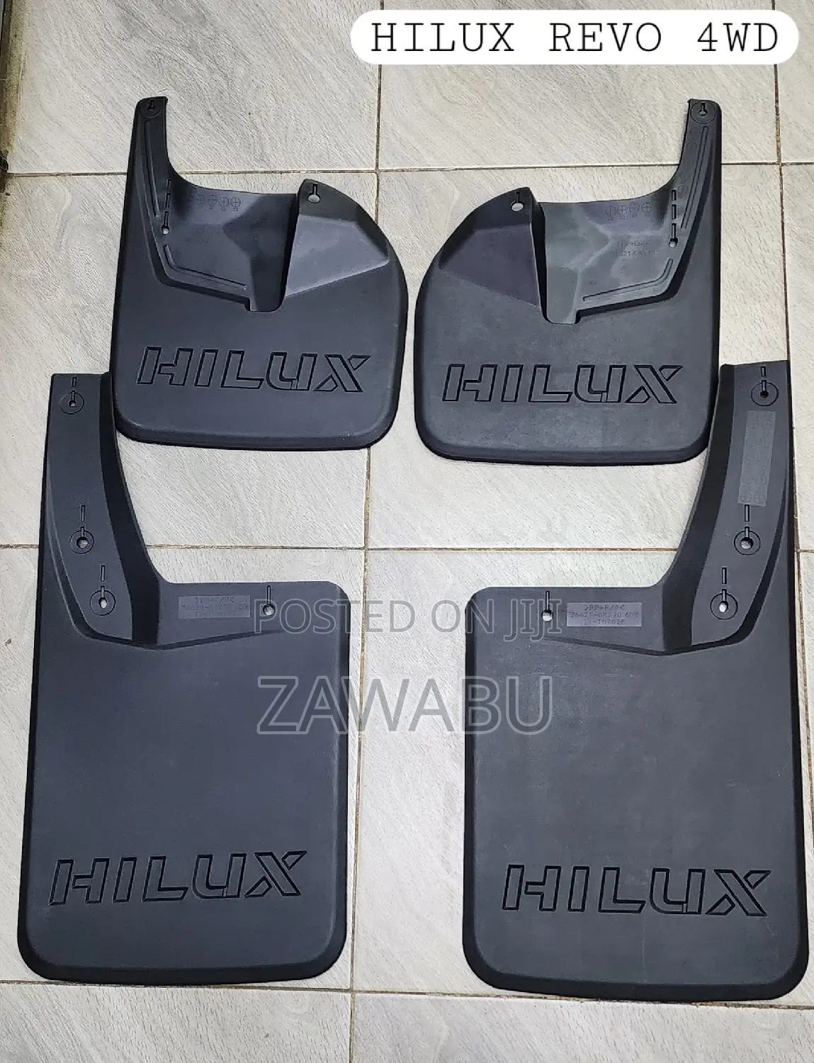 Toyota Hilux Revo Original Mudflaps 4wd 2wd