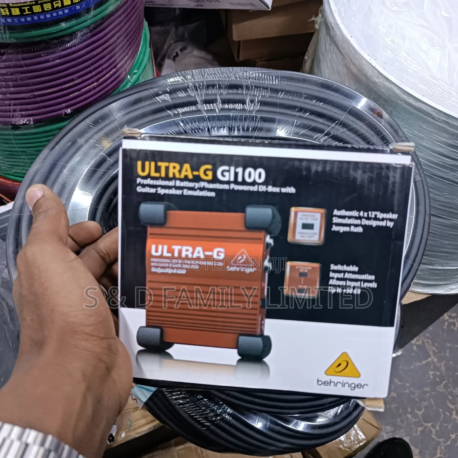 Behringer Ultra-G Gl 100 DI Box