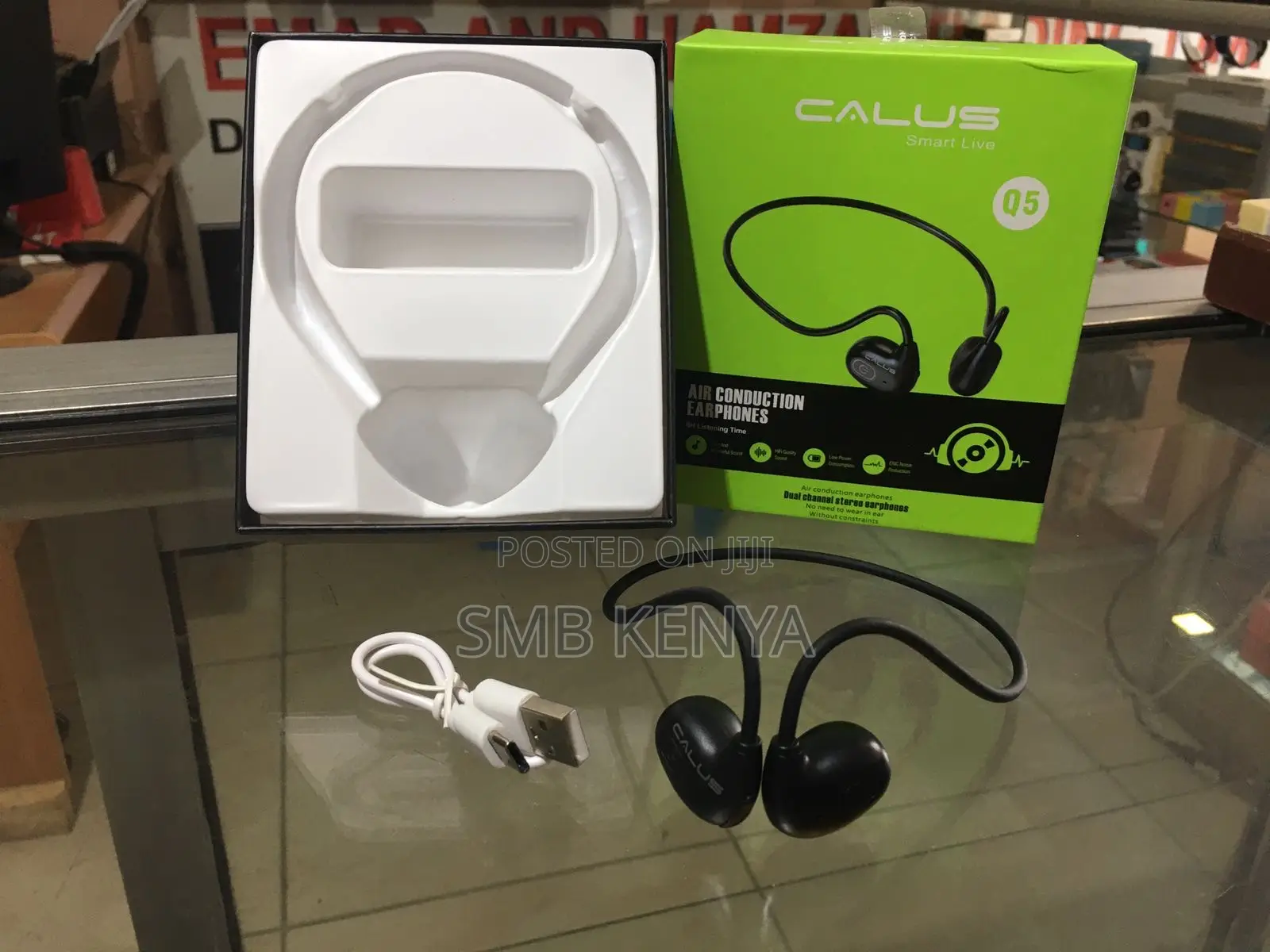 Calus Open Ear Conduction Neckband Headphones