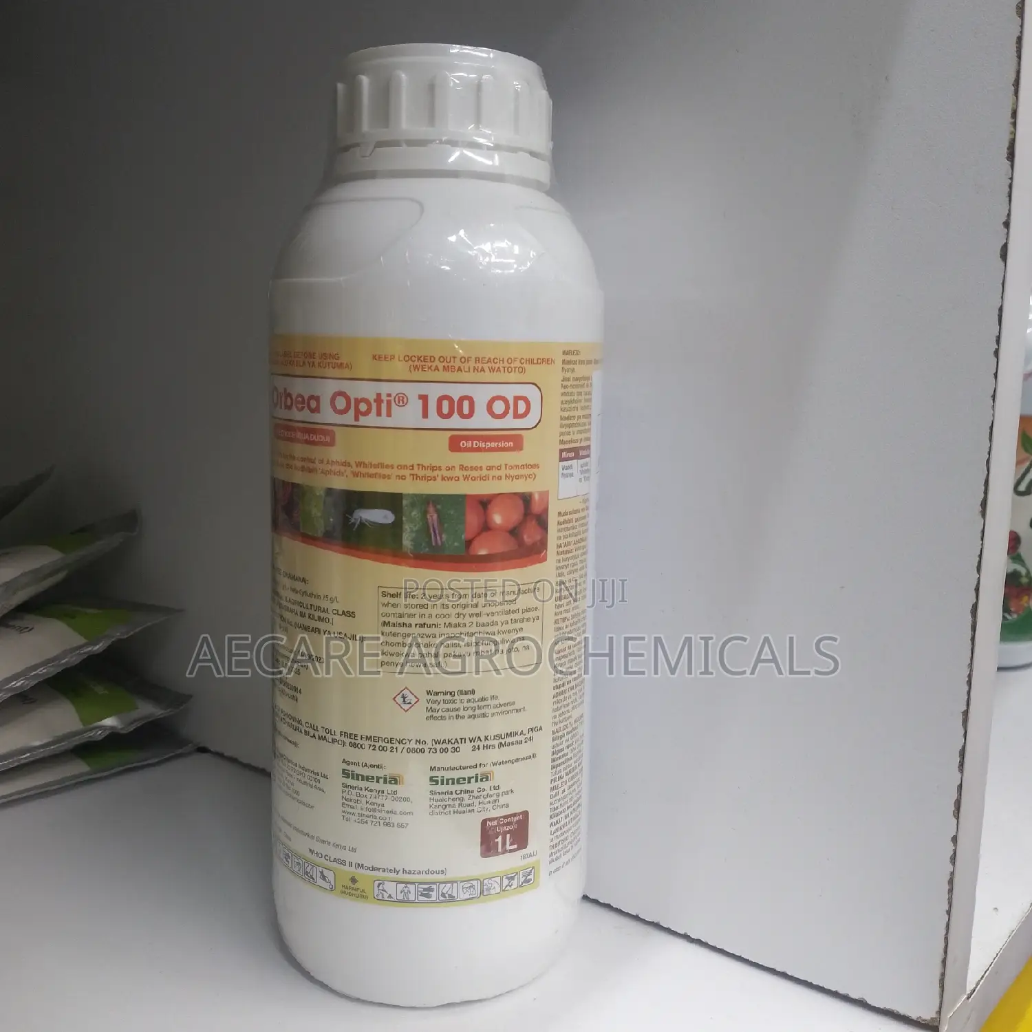 Orbea Opti 100 Od Insecticide 1 Litre (Thunder Alternative)