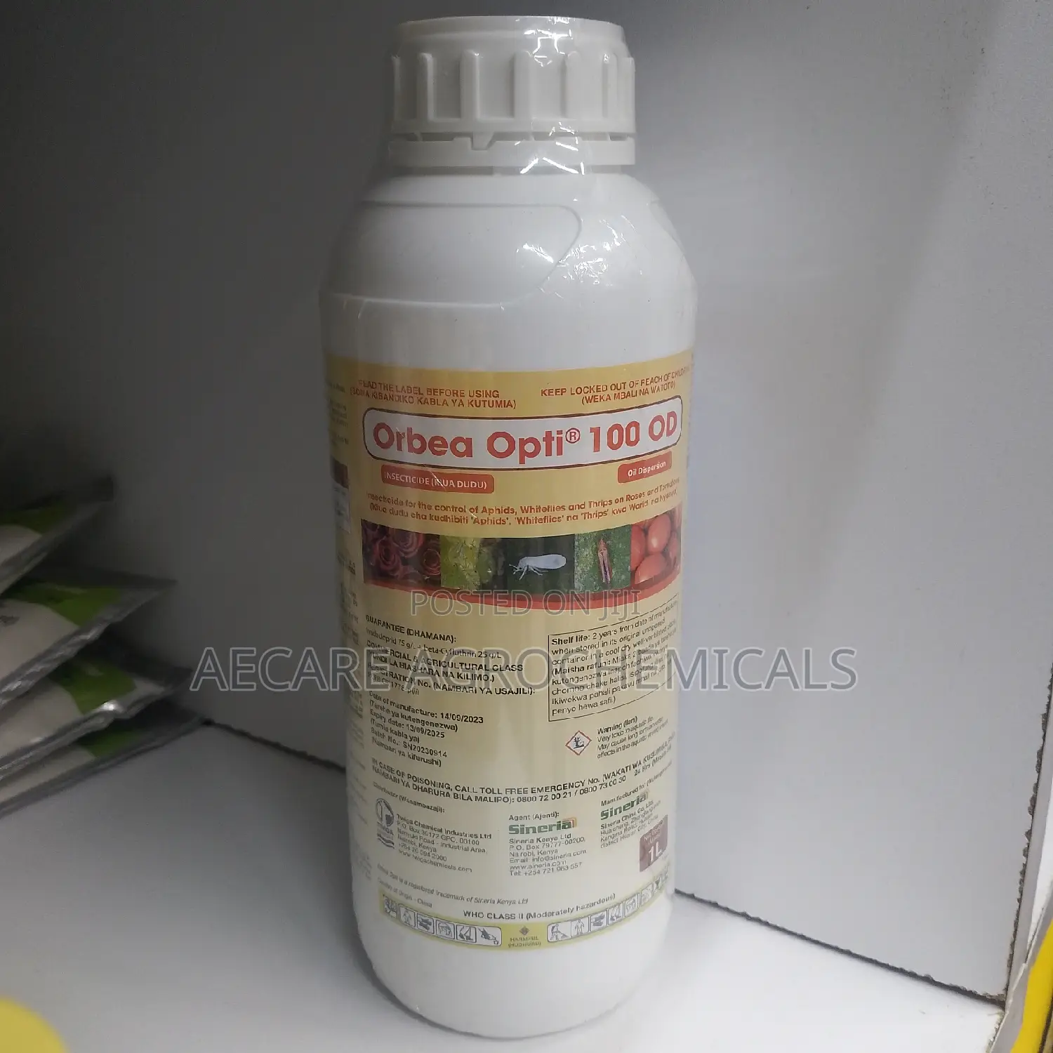 Orbea Opti 100 Od Insecticide 1 Litre (Thunder Alternative)