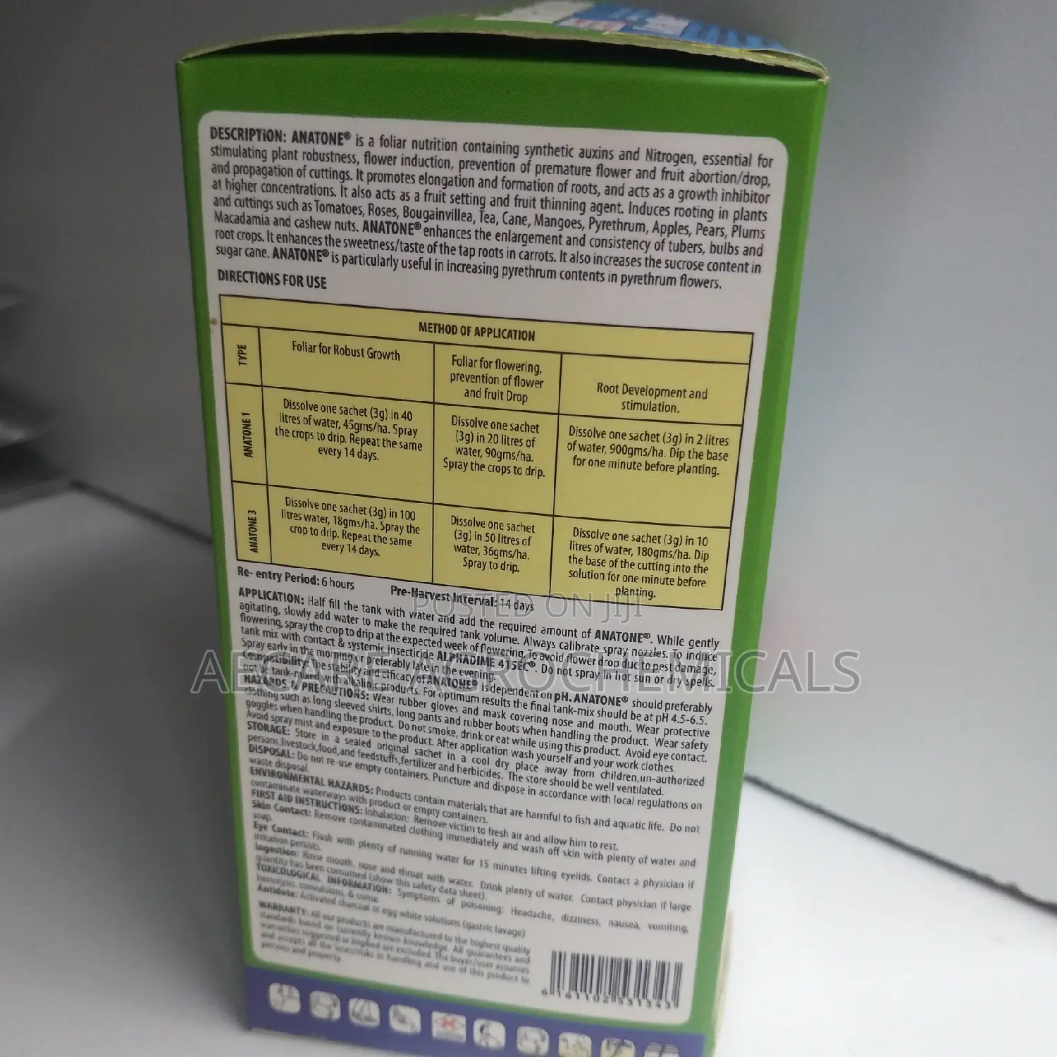 ANATONE 3 BIOSTIMULANT 30 Satchets