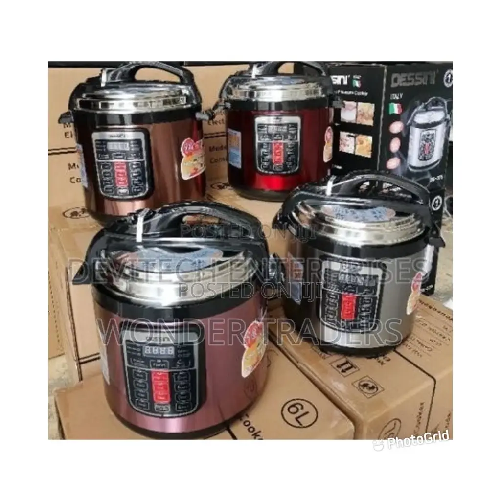 Dessini Electric Pressure Cooker 6 Litres With Timer