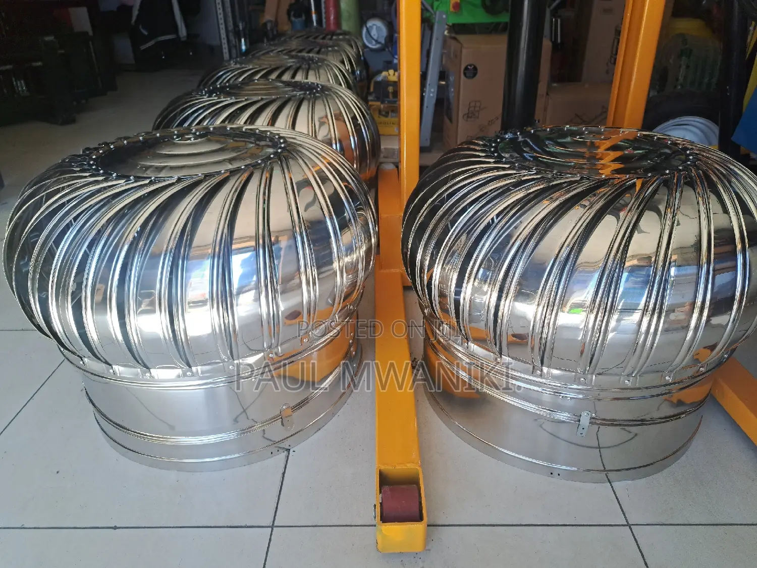 Roof Mounted Wind Driven Air Ventilators- 24"(600mm)