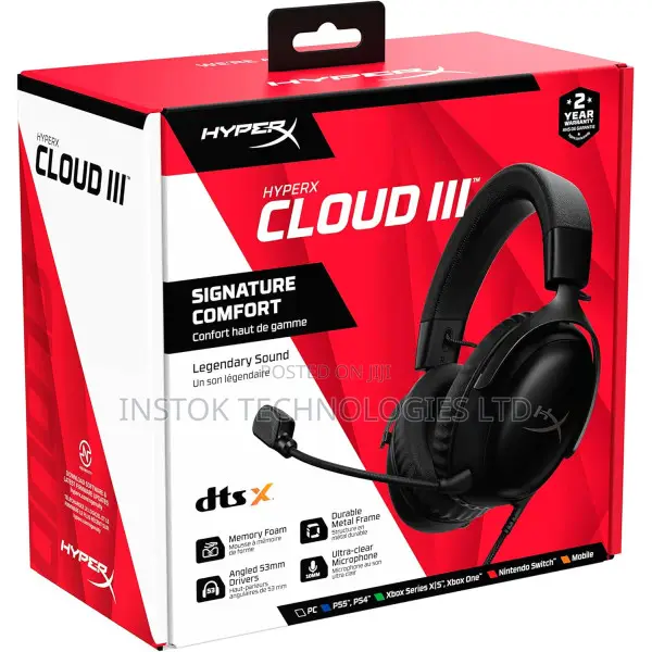 Hyperx Cloud III Wireless Gaming Headset