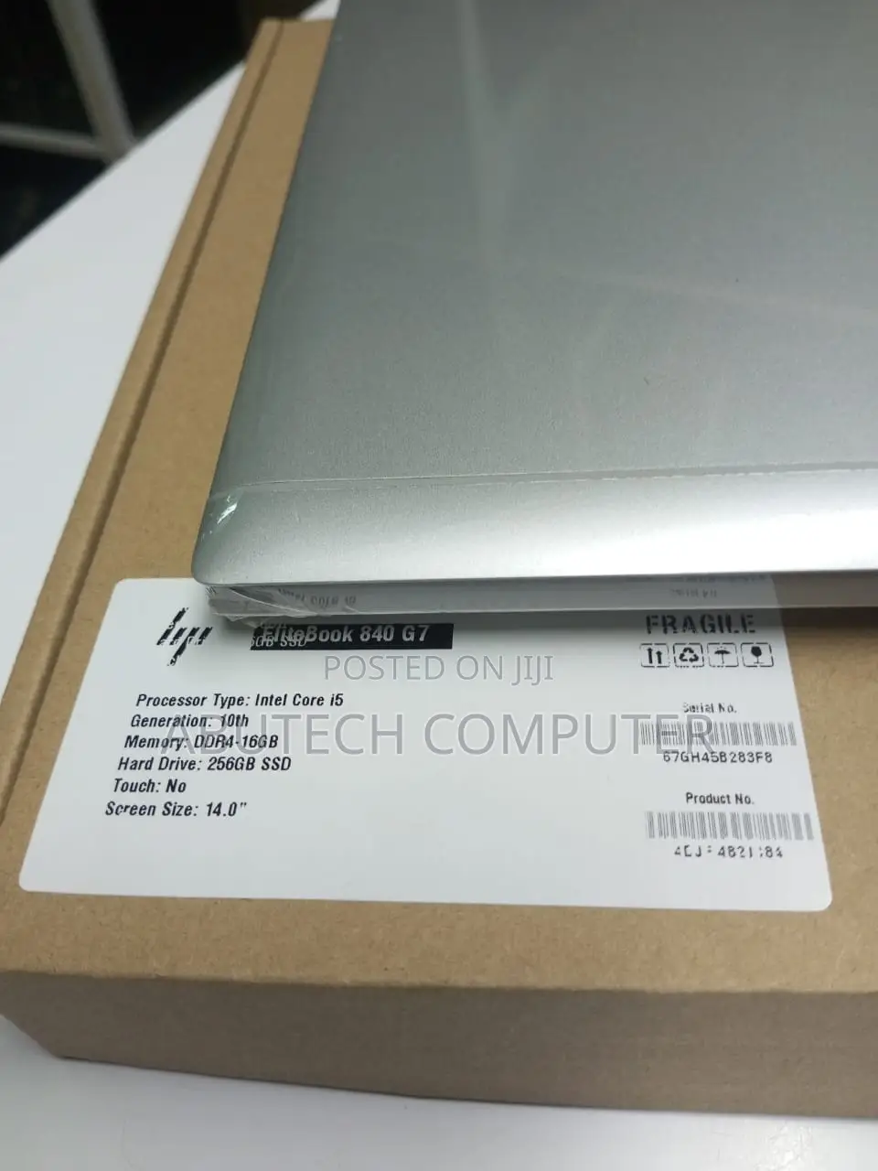 Laptop HP EliteBook 840 G7 16GB Intel Core I5 SSD 256GB