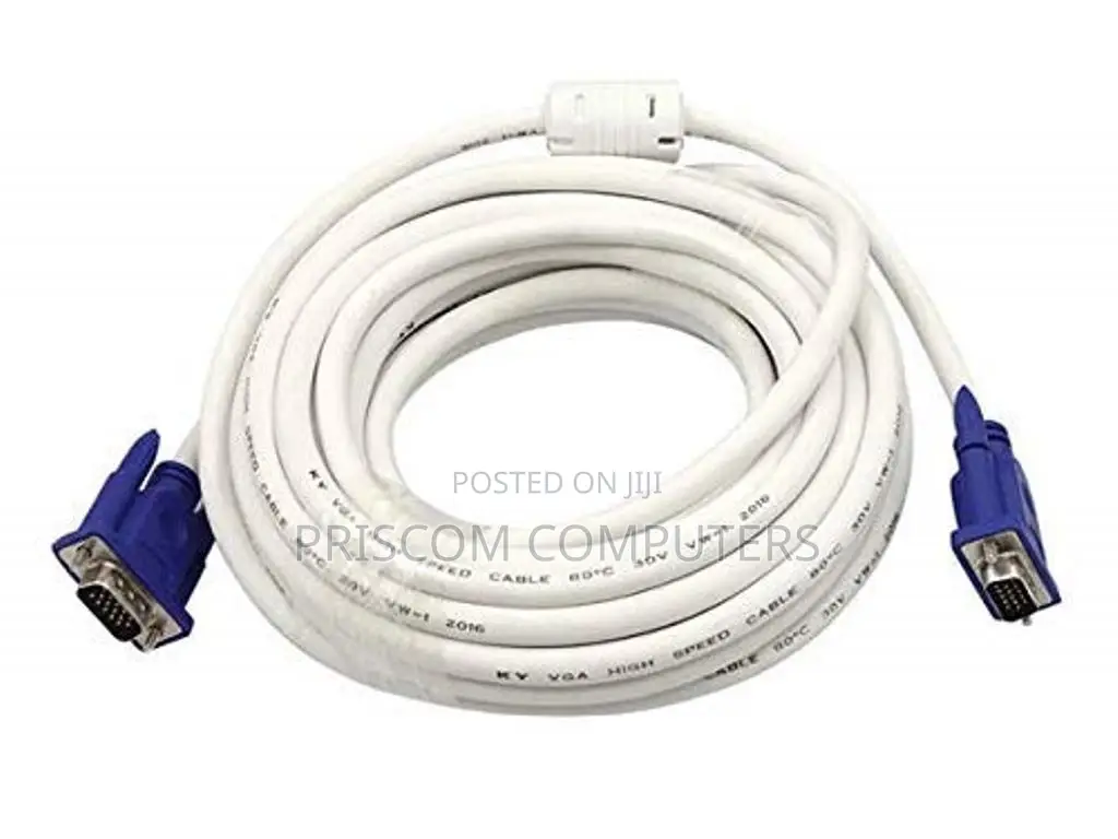 15 Pin Vga Cable for Projector, Laptop, CCTV, Computer 20M