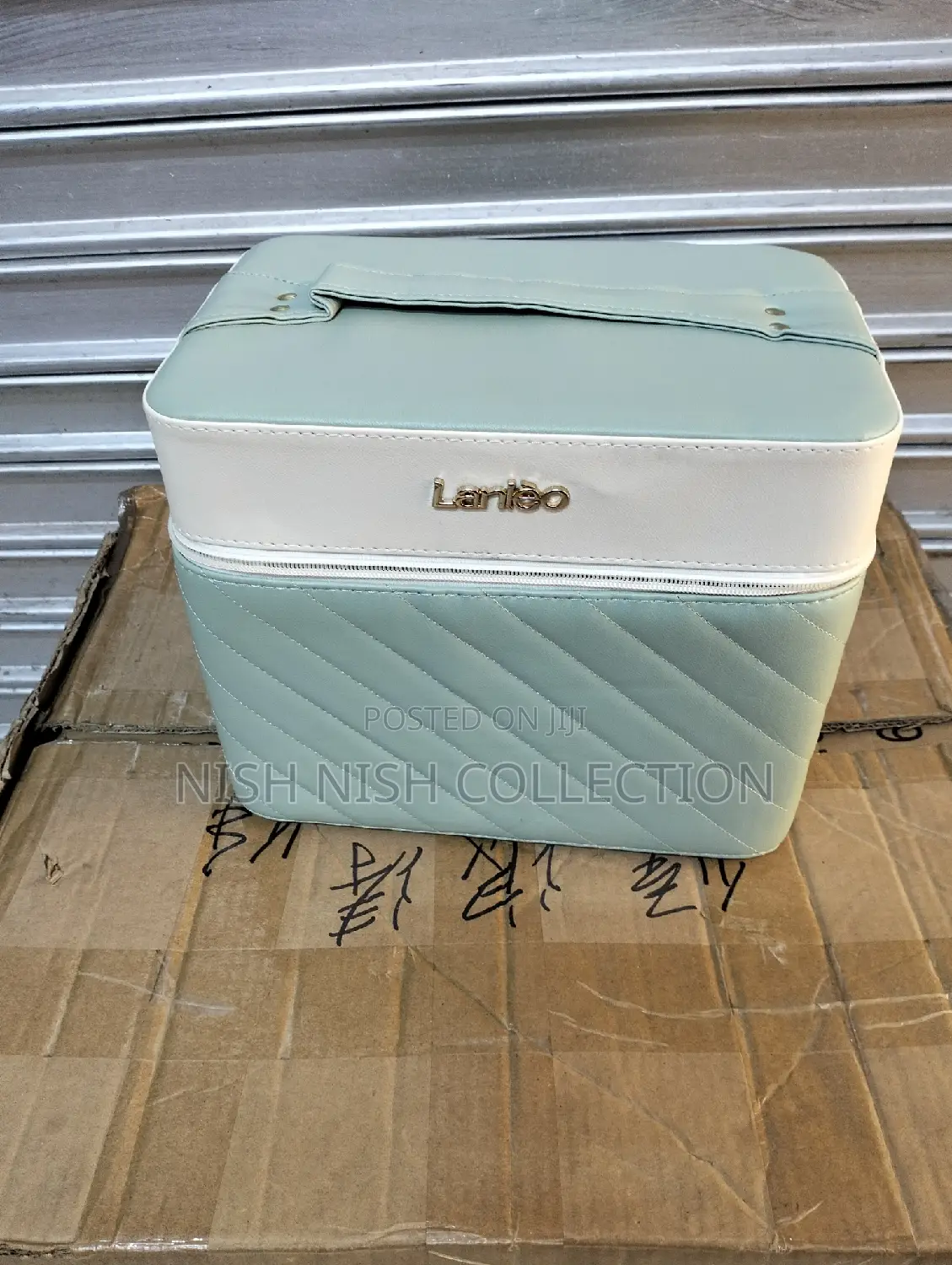 Mint Green Make Up Box