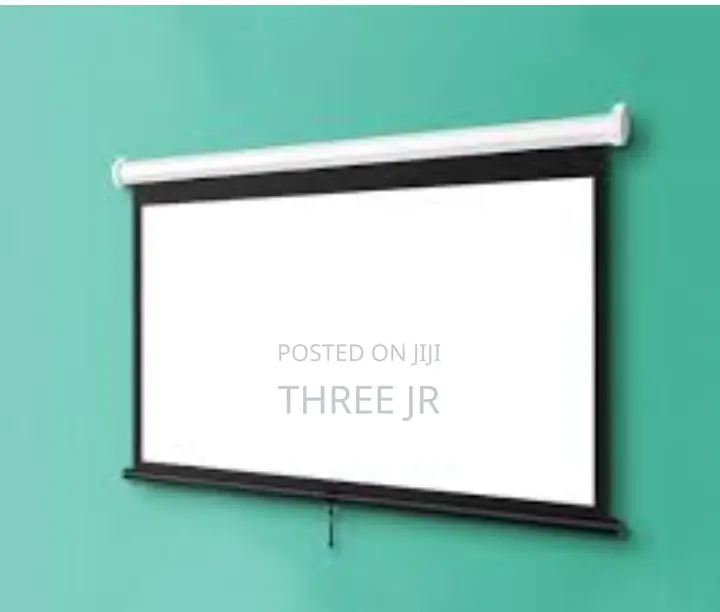 Manual Pull Down Projection Screens Available