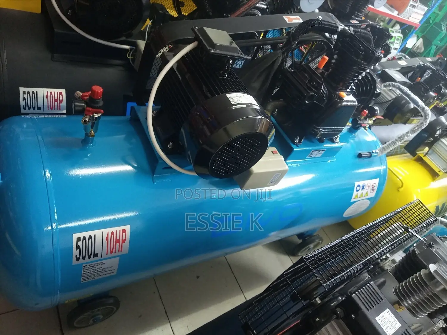 500ltrs 10hp Electric Air Compressor -3phase