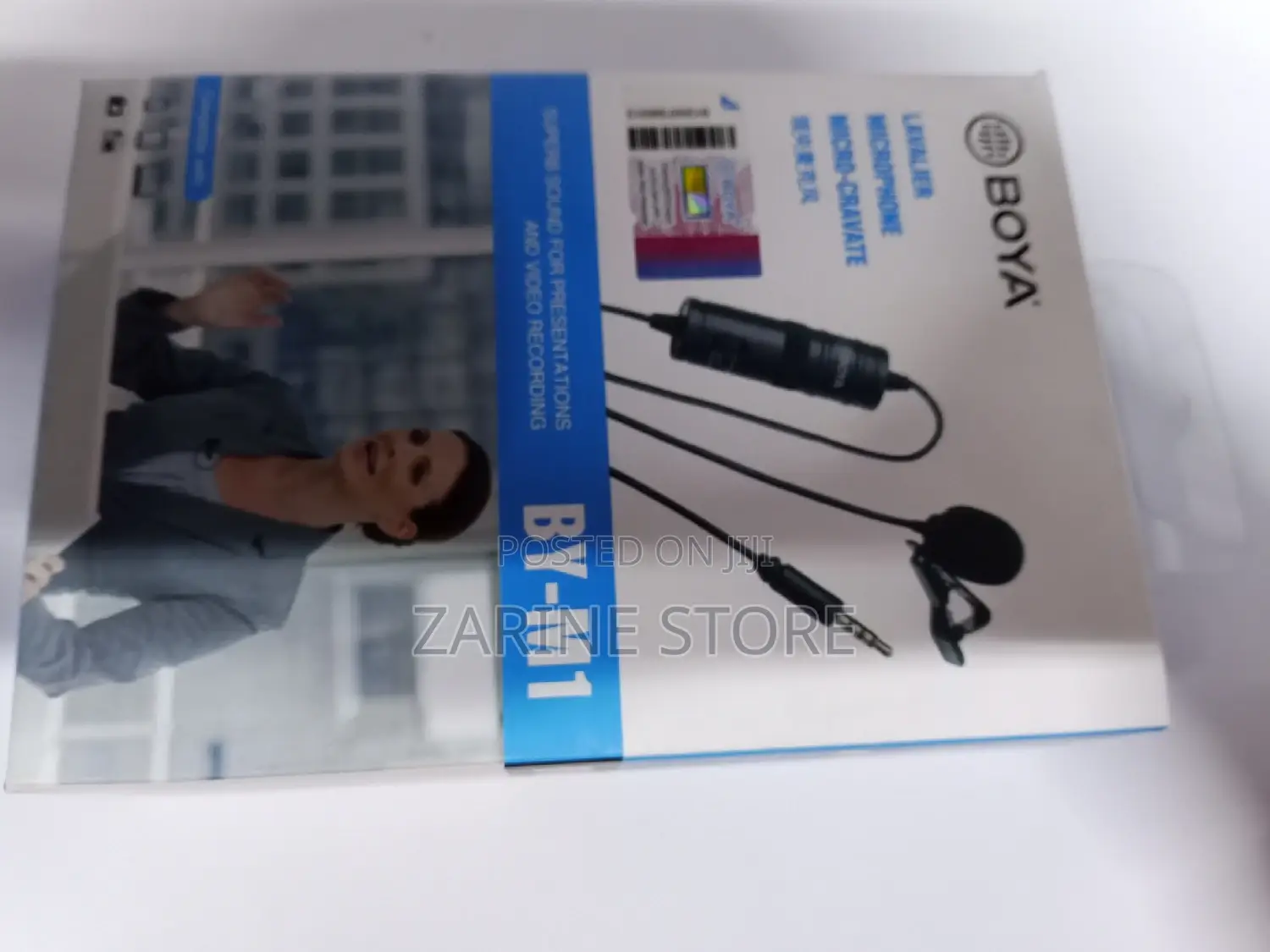 Boya BY-M1 Recording Shirt Microphone 6m Long Wire