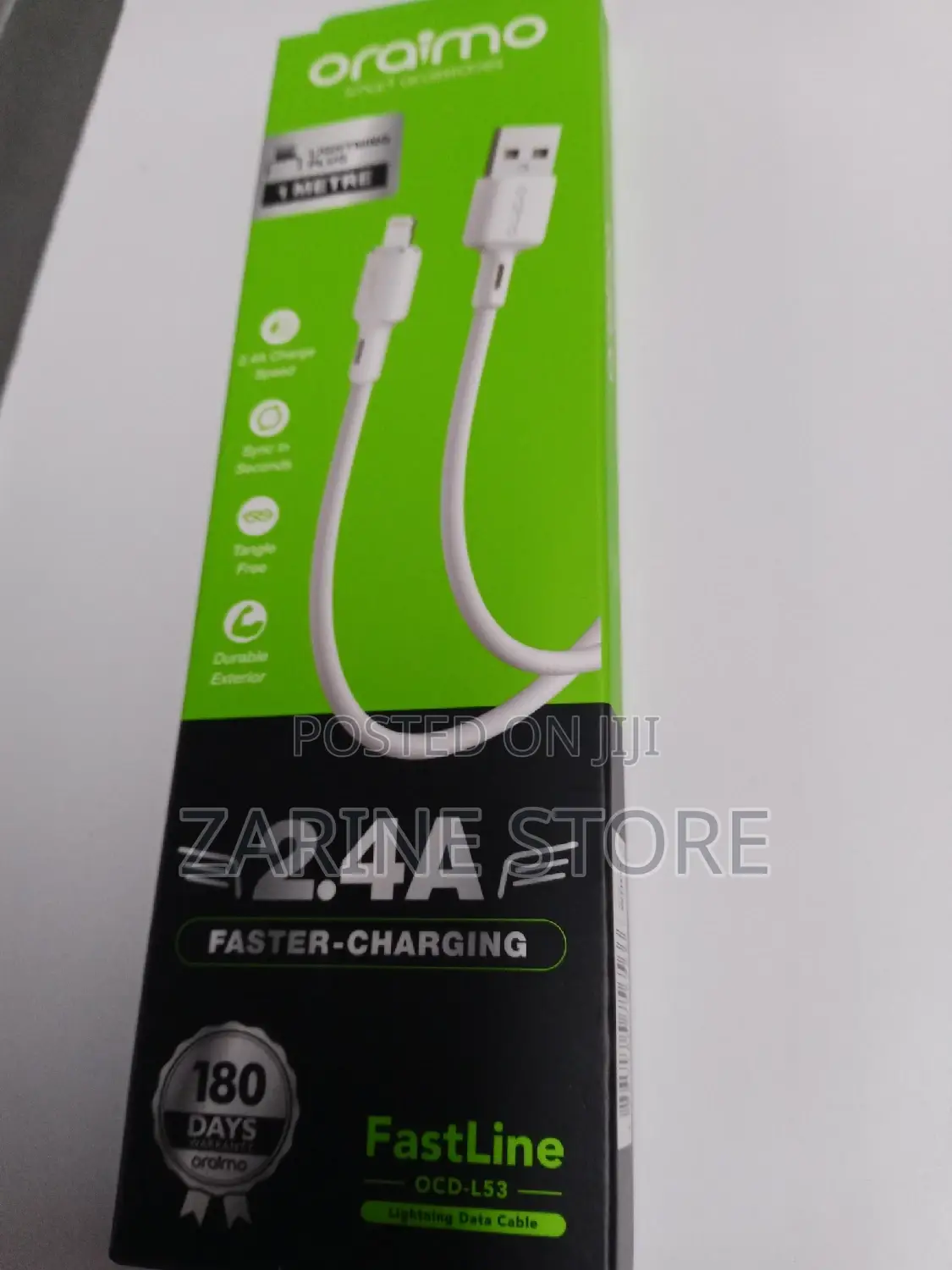 Oraimo iPhone Charging Cable - Lightening
