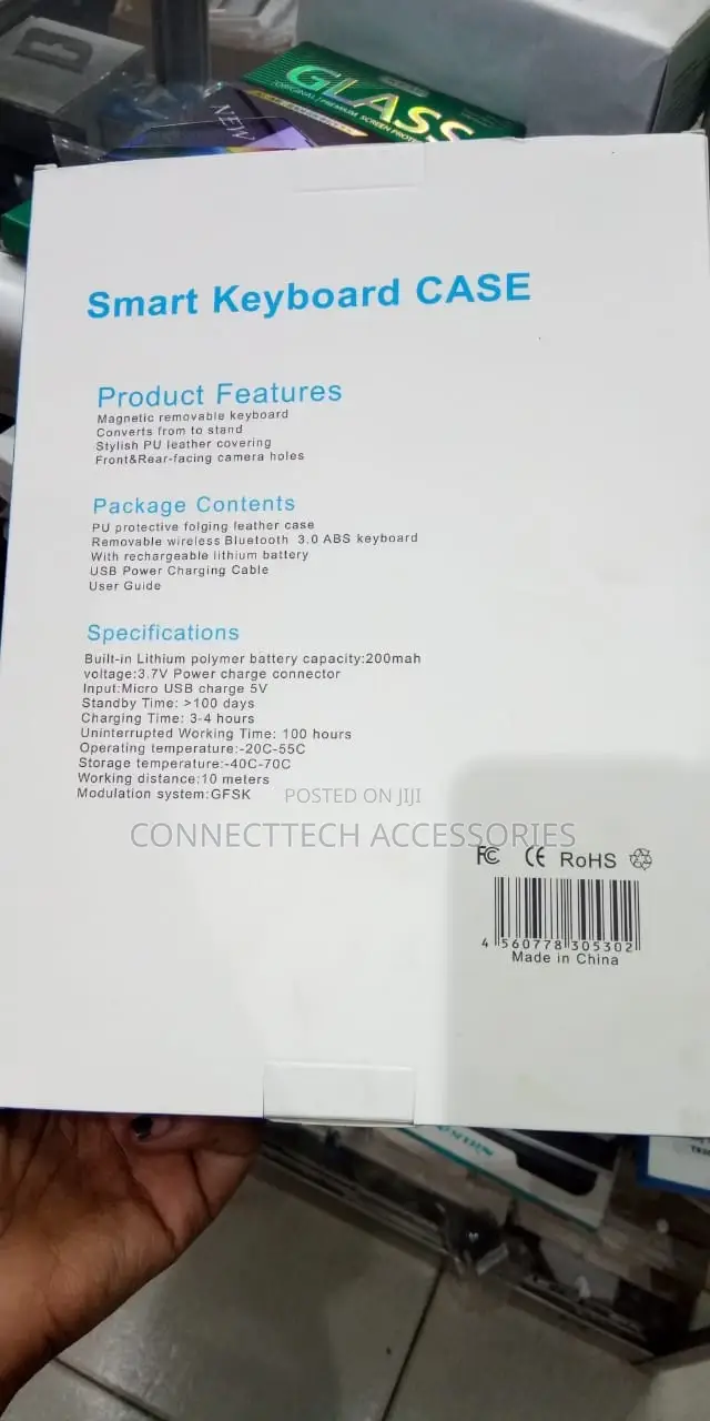 iPad Pro 10.5/iPad Air 3 2019 Bluetooth Wireless Keyboard Case