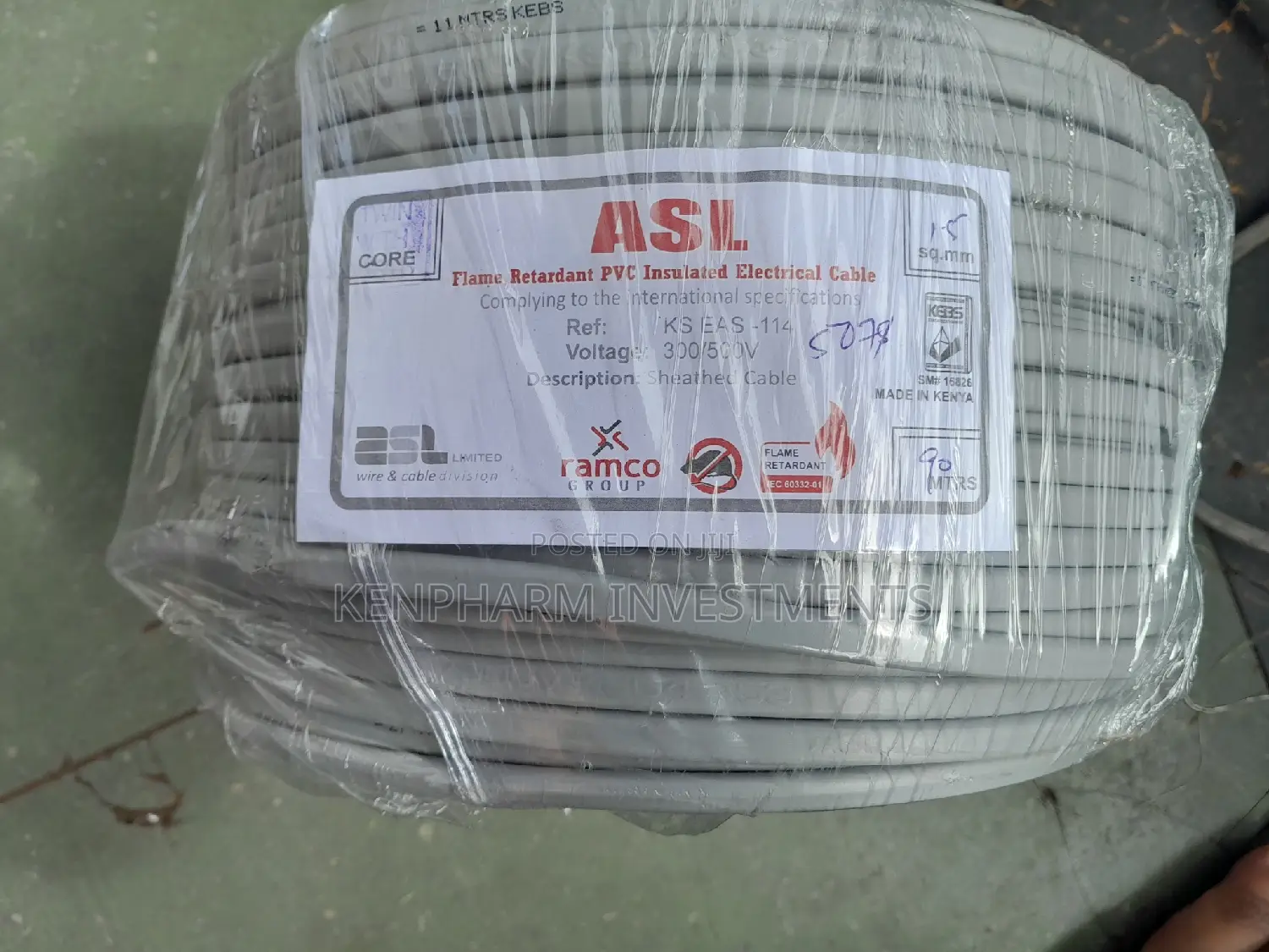 Asl 2.5mm Twin With Earth Cable