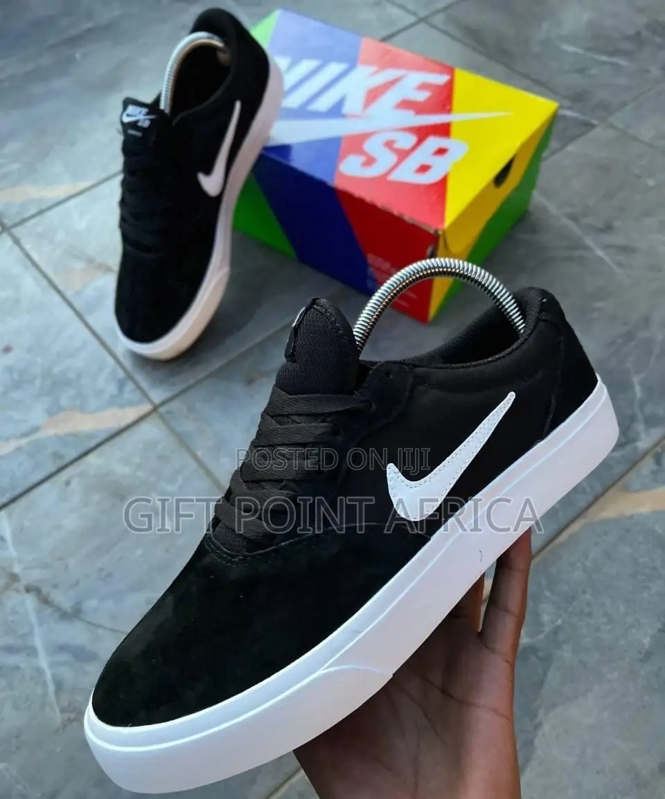 Nike Black White Sneakers for Men
