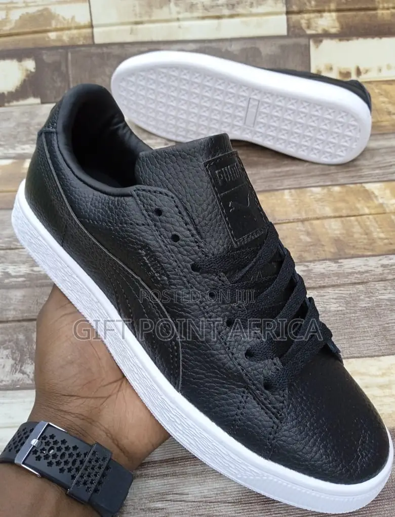 Puma Black Sneakers for Men