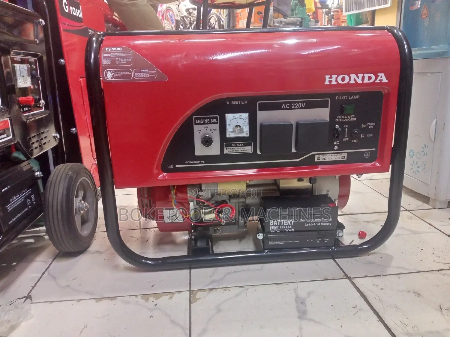 5.5KVA Honda Gasoline Generator