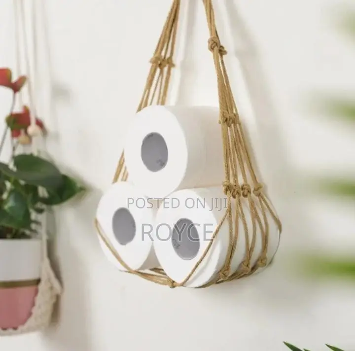 Nordic Rope Tissue Holder