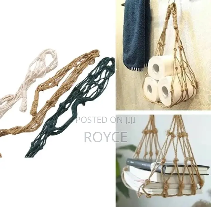 Nordic Rope Tissue Holder