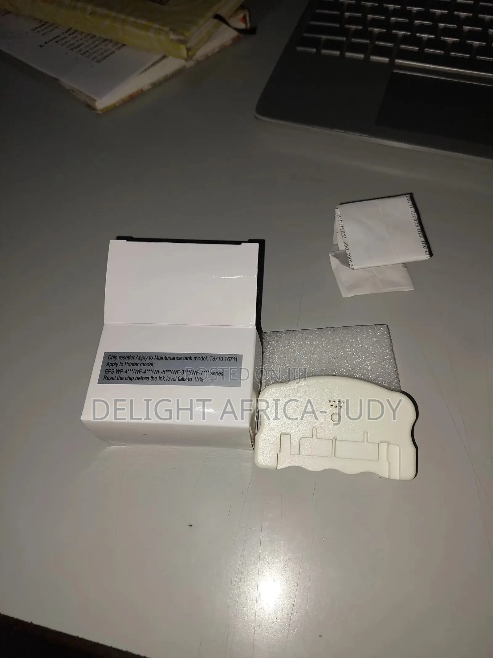 Chip Resetter for Epson T6710 Printer Maintenance Box